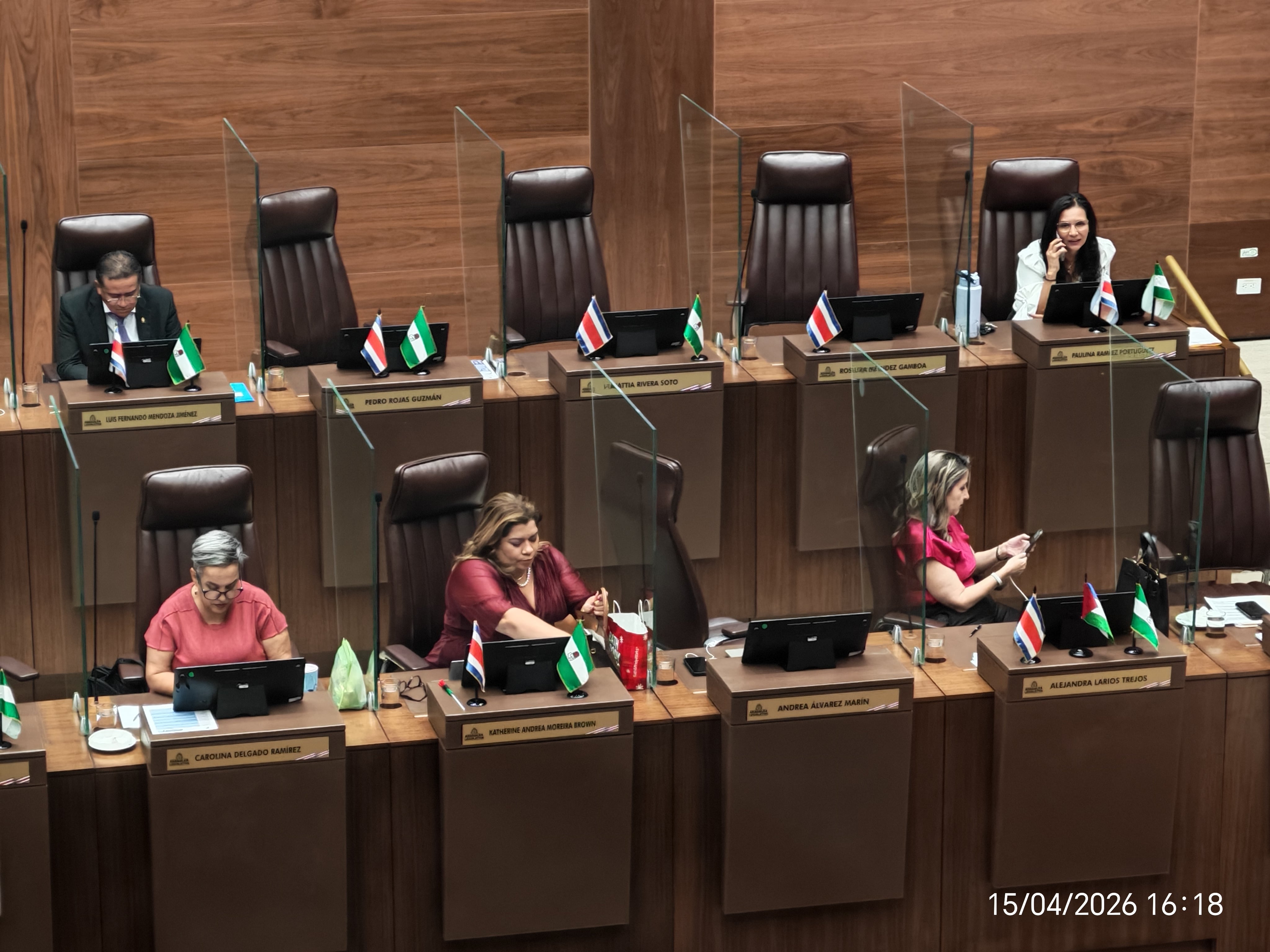 Diputados, plenario, Asamblea Legislativa