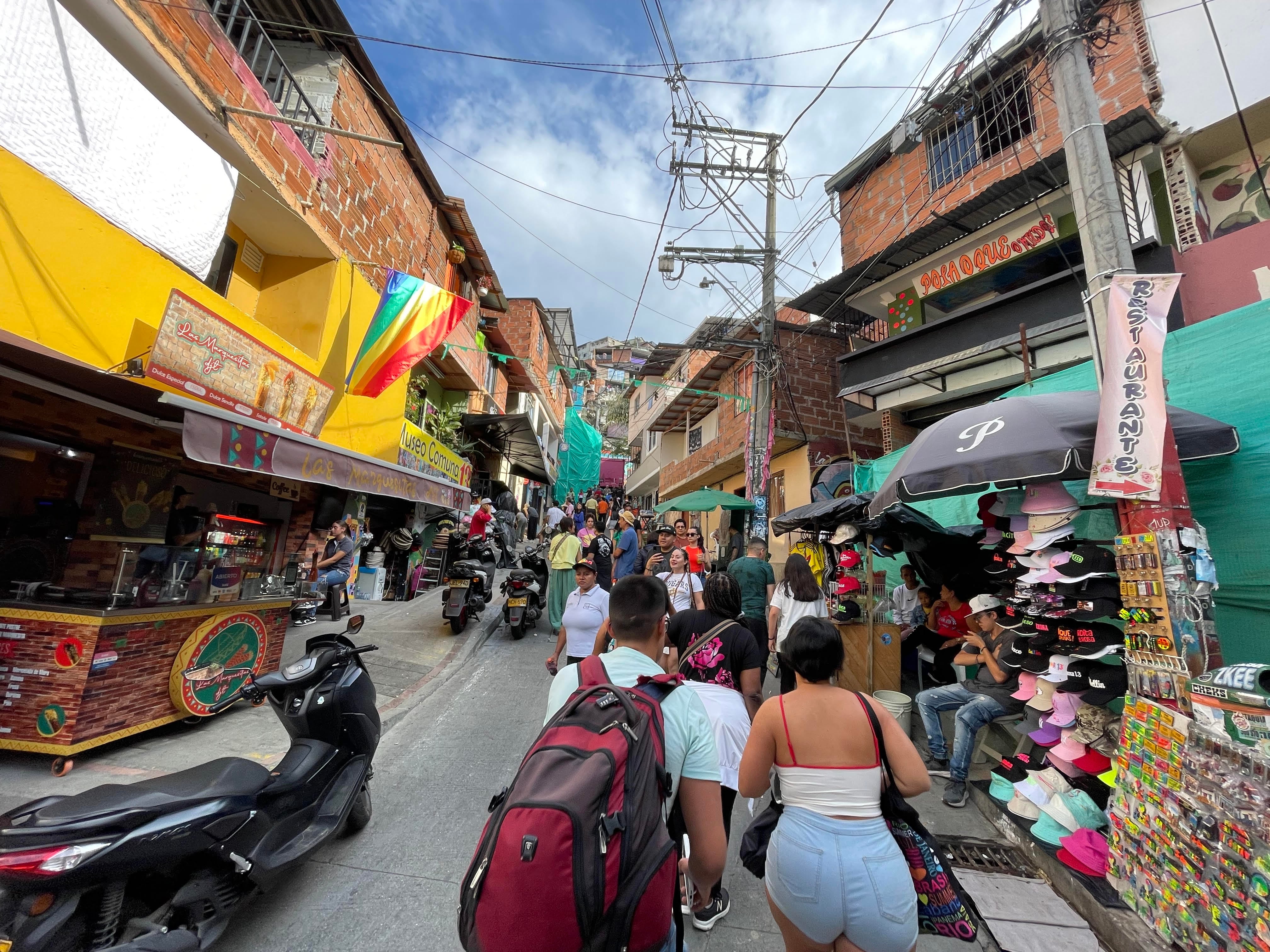 Comuna 13, Medellín, Colombia.
