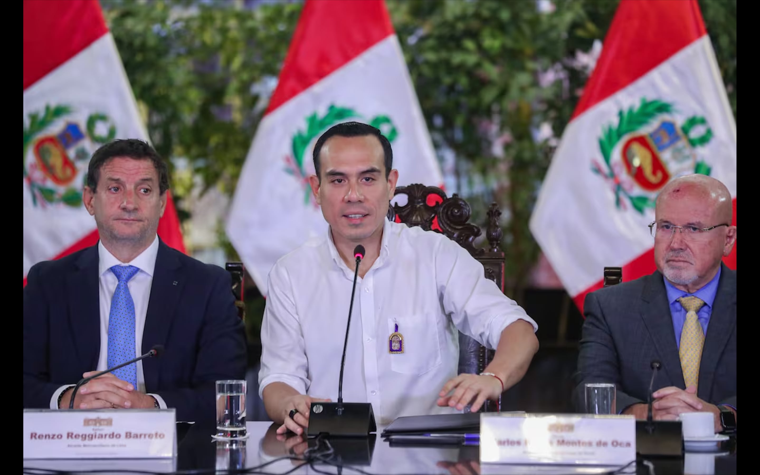 Nuevo presidente de Perú, José Jerí, se reúne con los alcaldes de Lima para enfocarse en la seguridad ciudadana.