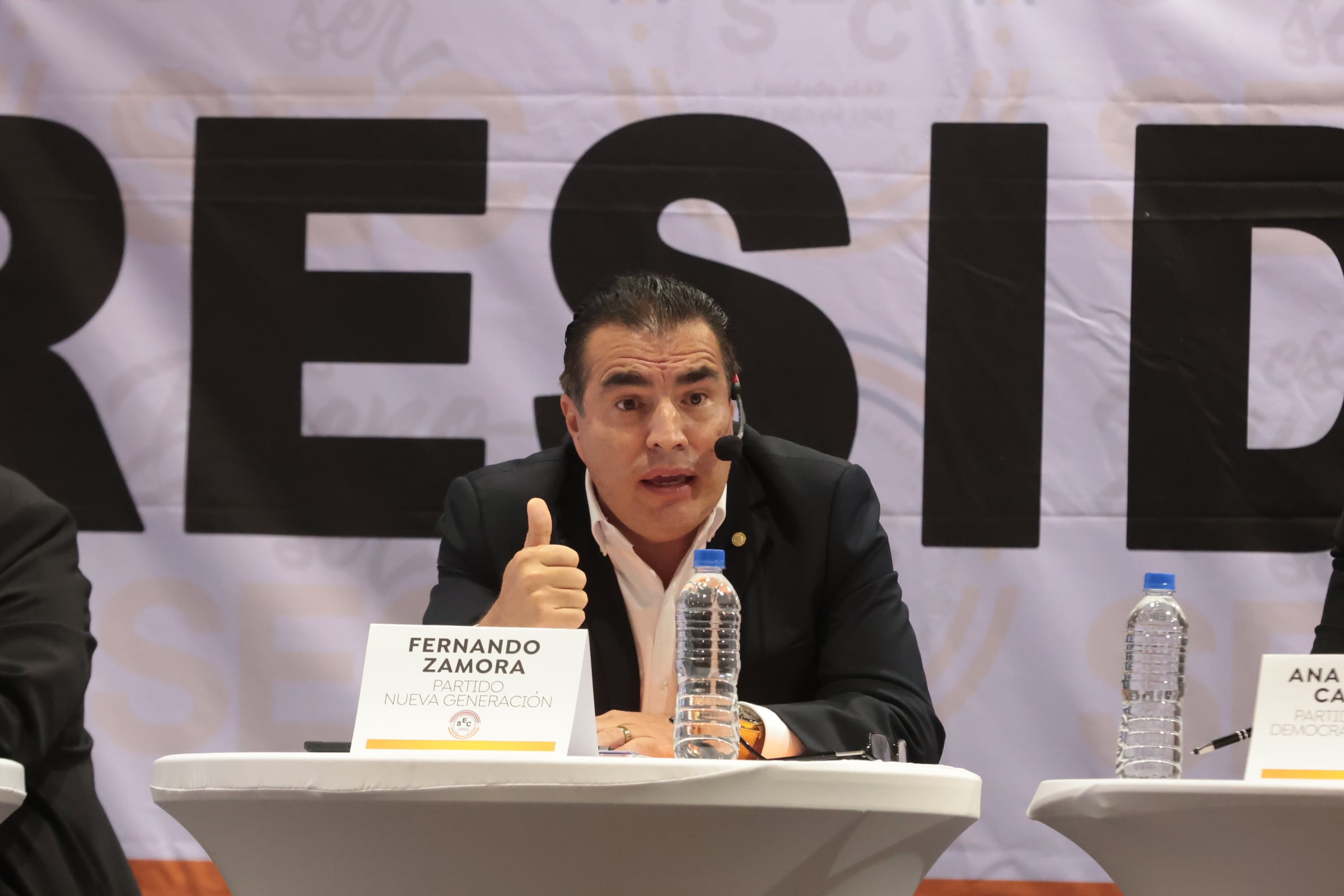 Debate de candidatos presidenciales sobre el futuro de la educación