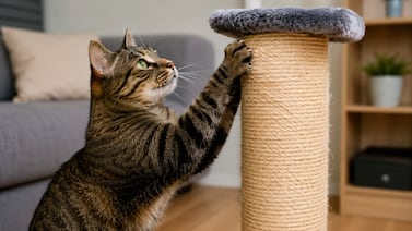 ¿Su gato destruye los muebles? La ciencia explica por qué rascar es clave para su bienestar