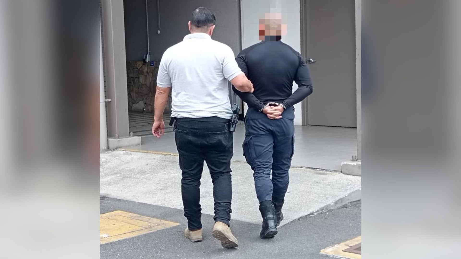 El sospechoso de acoso callejero fue detenido en Pavas.
