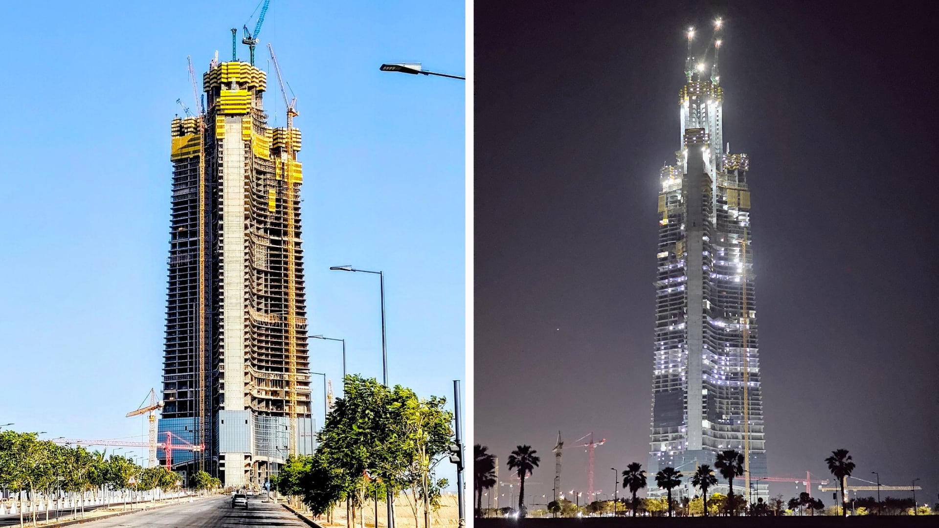 La Torre Jeddah supera los 80 de sus 130 pisos proyectados y busca alcanzar más de 1.000 metros para convertirse en el edificio más alto del mundo en 2028.