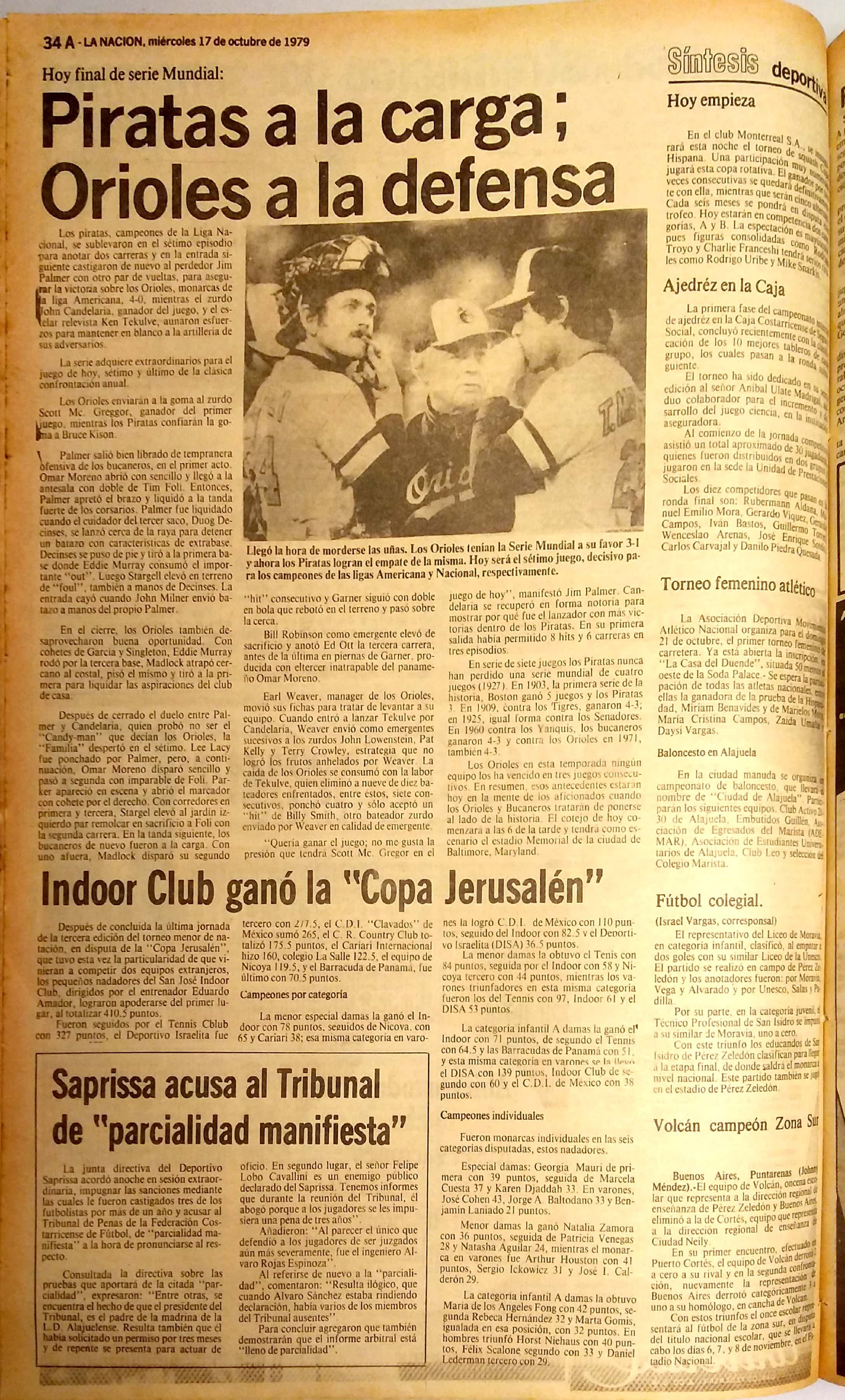 Saprissa acusó al Tribunal de 'parcialidad manifiesta'. Fotografía: Centro de Documentación de La Nación