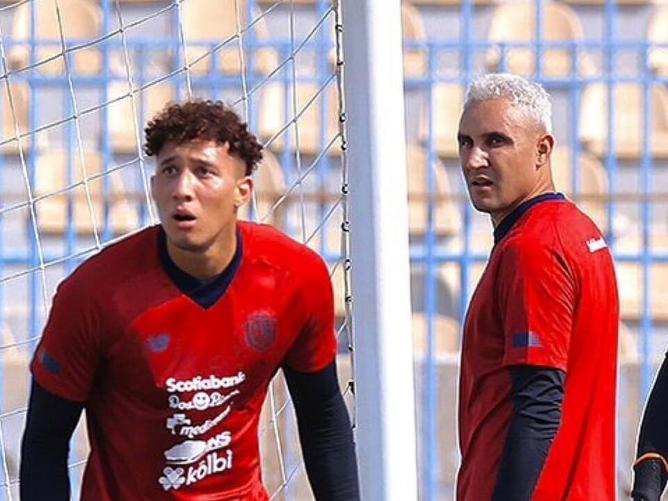 Patrick Sequeira, Keylor Navas y Esteban Alvarado fueron los escogidos para defender el arco de la Selección Nacional. Twitter.