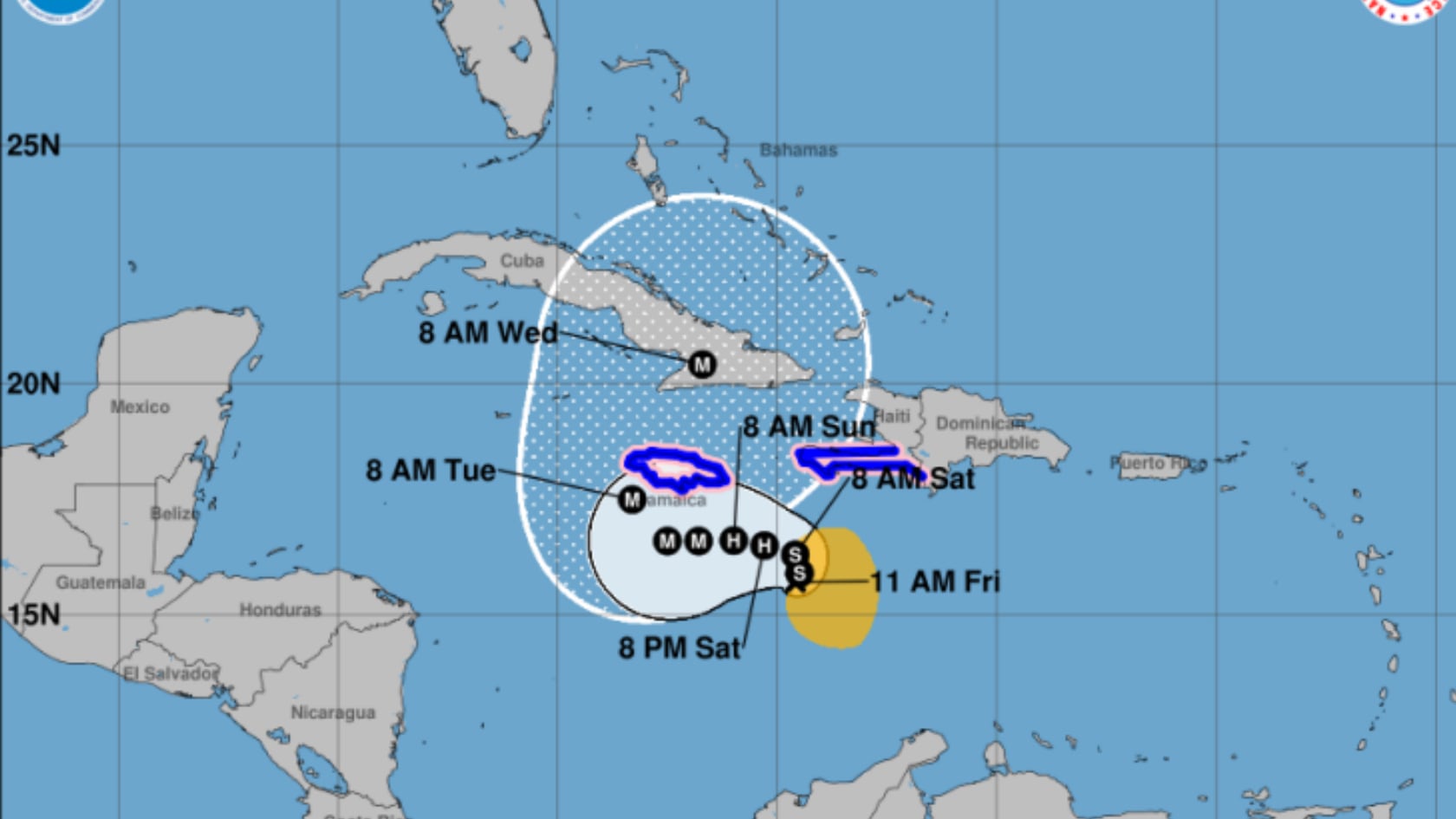 La tormenta Melissa tendrá efectos indirectos en Costa Rica con lluvias intensas y tormentas eléctricas, según el IMN.