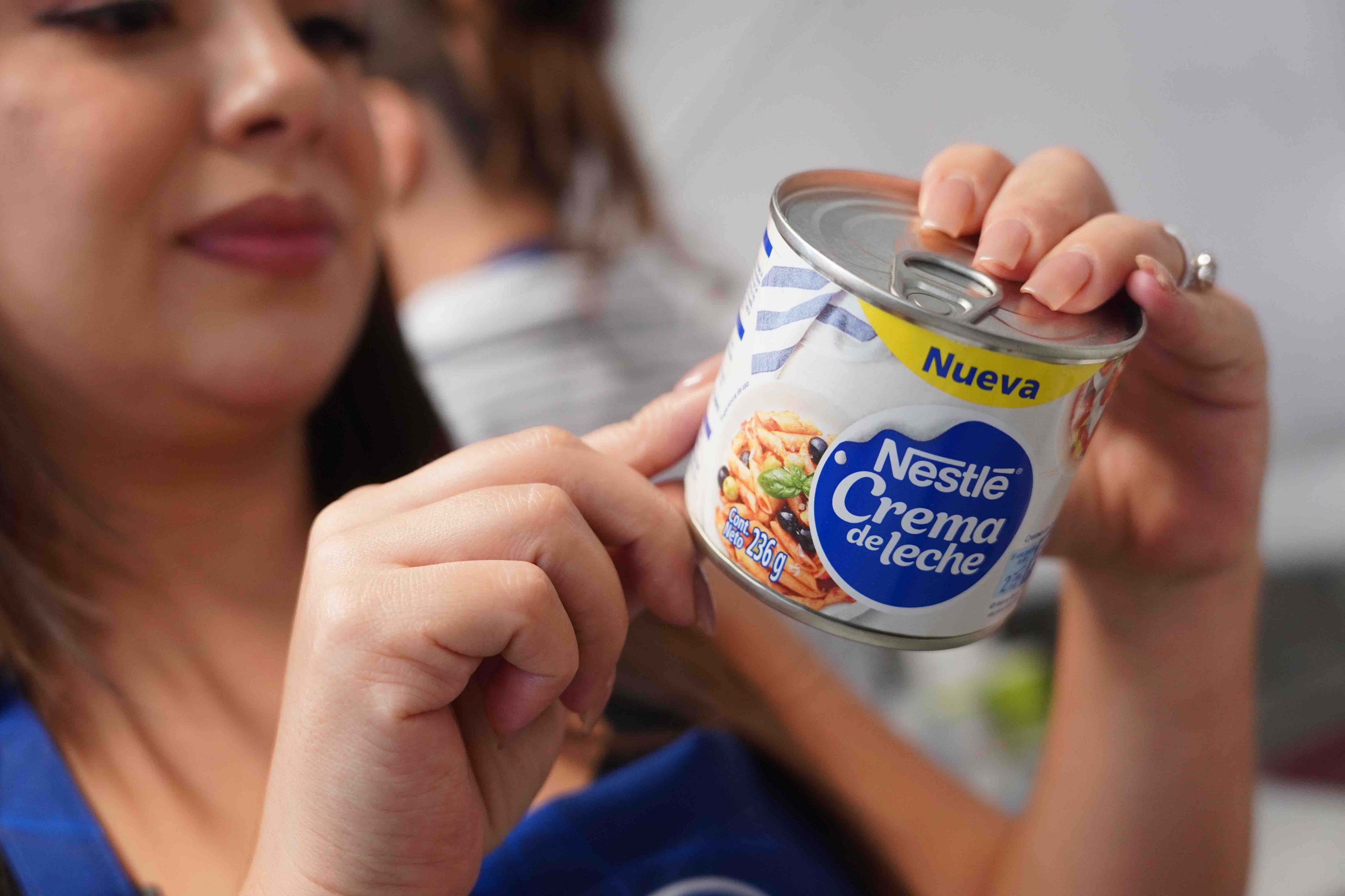 Nuevo producto crema de leche nestle