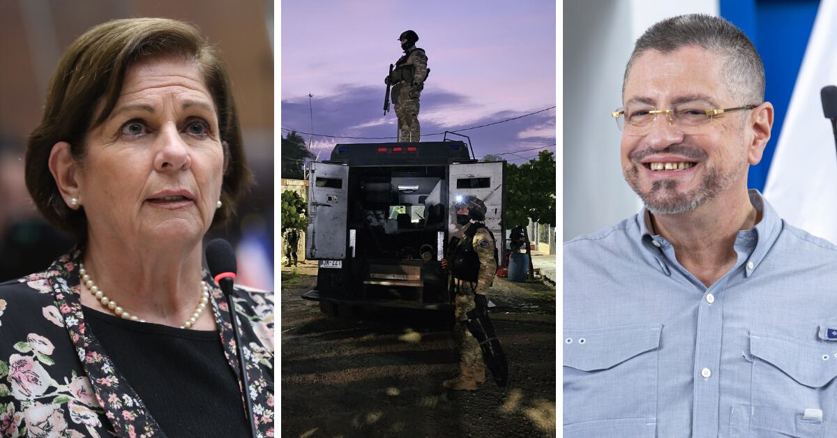 Pilar Cisneros y Rodrigo Chaves, sobre allanamientos