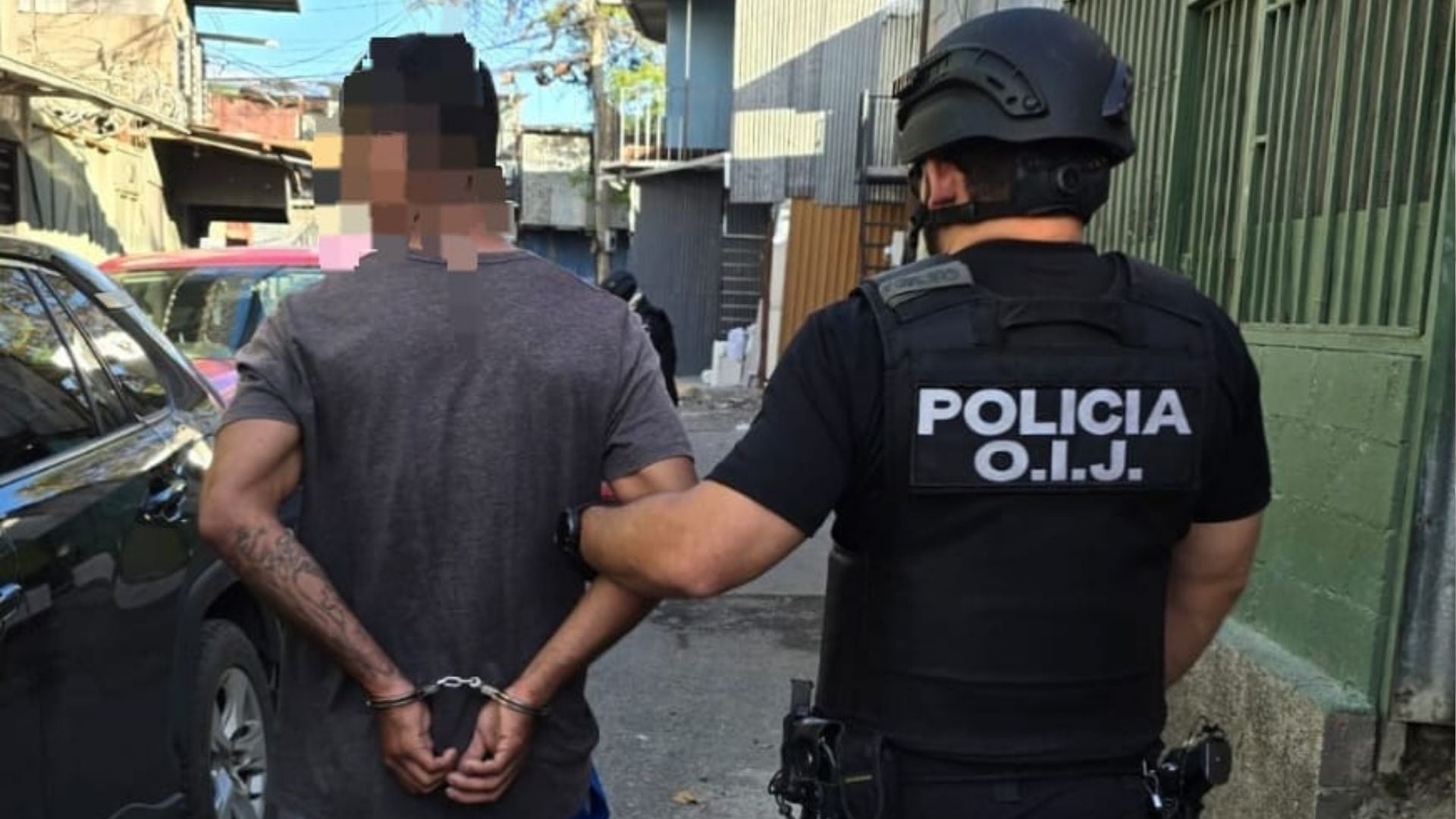 OIJ detuvo a sujeto por violencia de género.