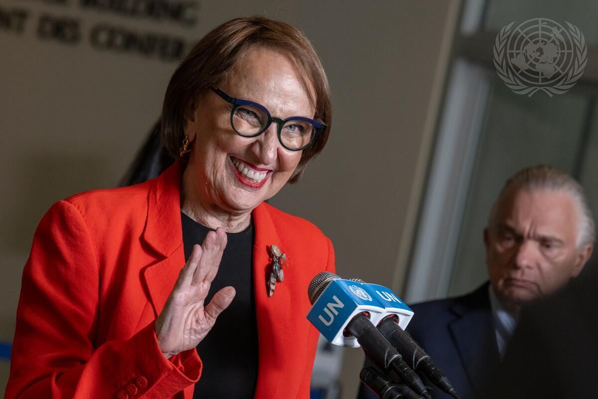 La costarricense Rebeca Grynspan participó en una audiencia pública ante la Asamblea General de la ONU como parte del proceso de elección de la Secretaría General.