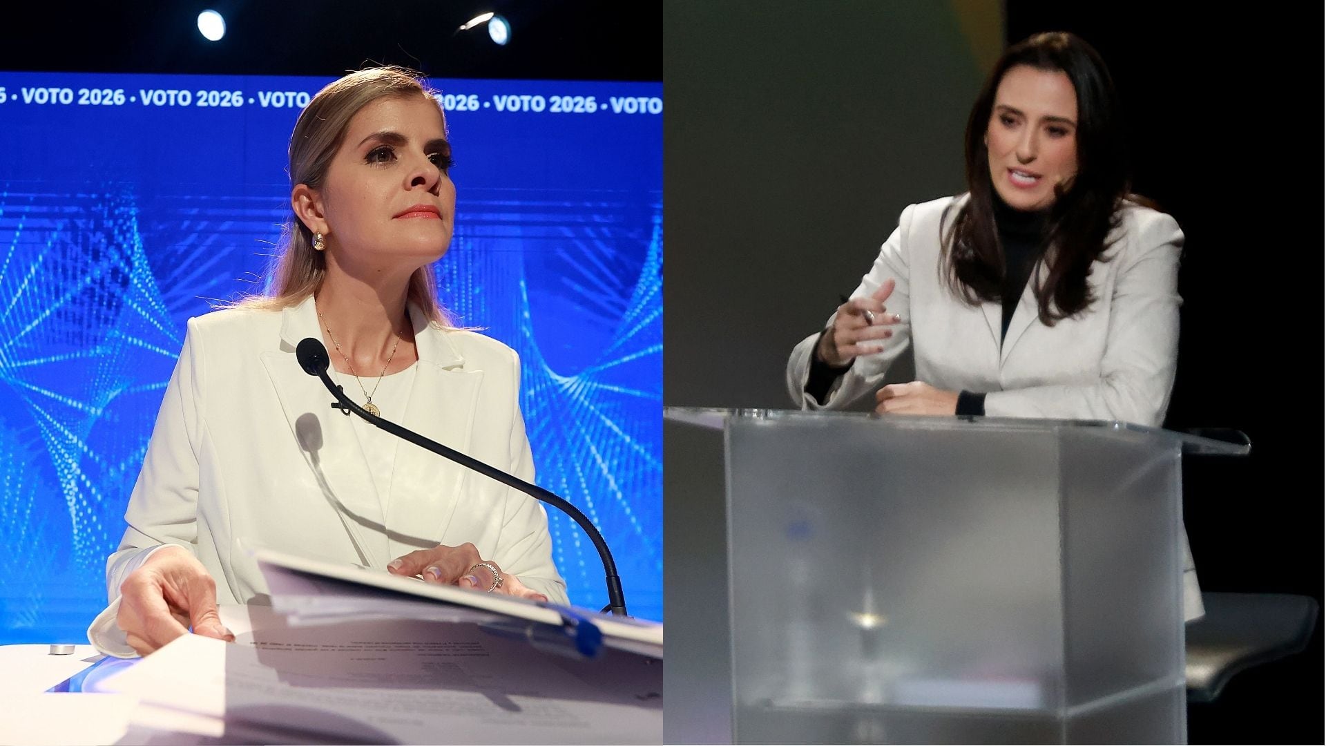 Laura Fernández y Natalia Díaz chocan sobre responsabilidades del Ejecutivo en seguridad.