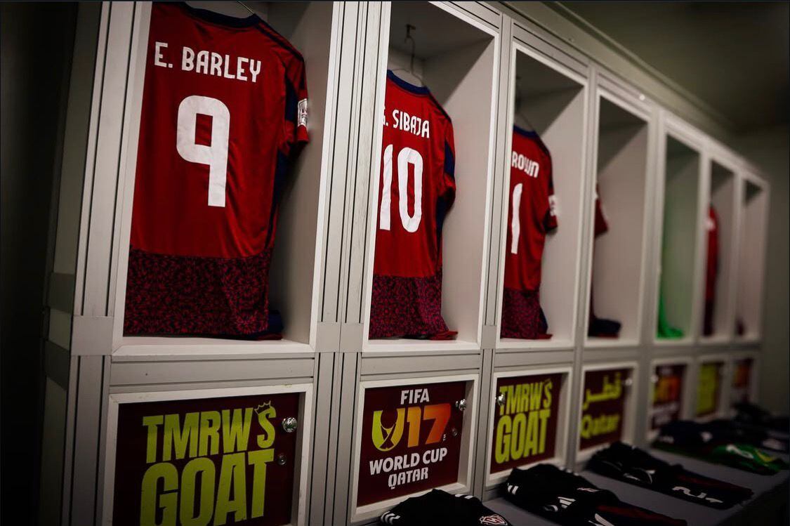 Camerino de Costa Rica previo a su segundo juego en el Mundial ante Senegal
