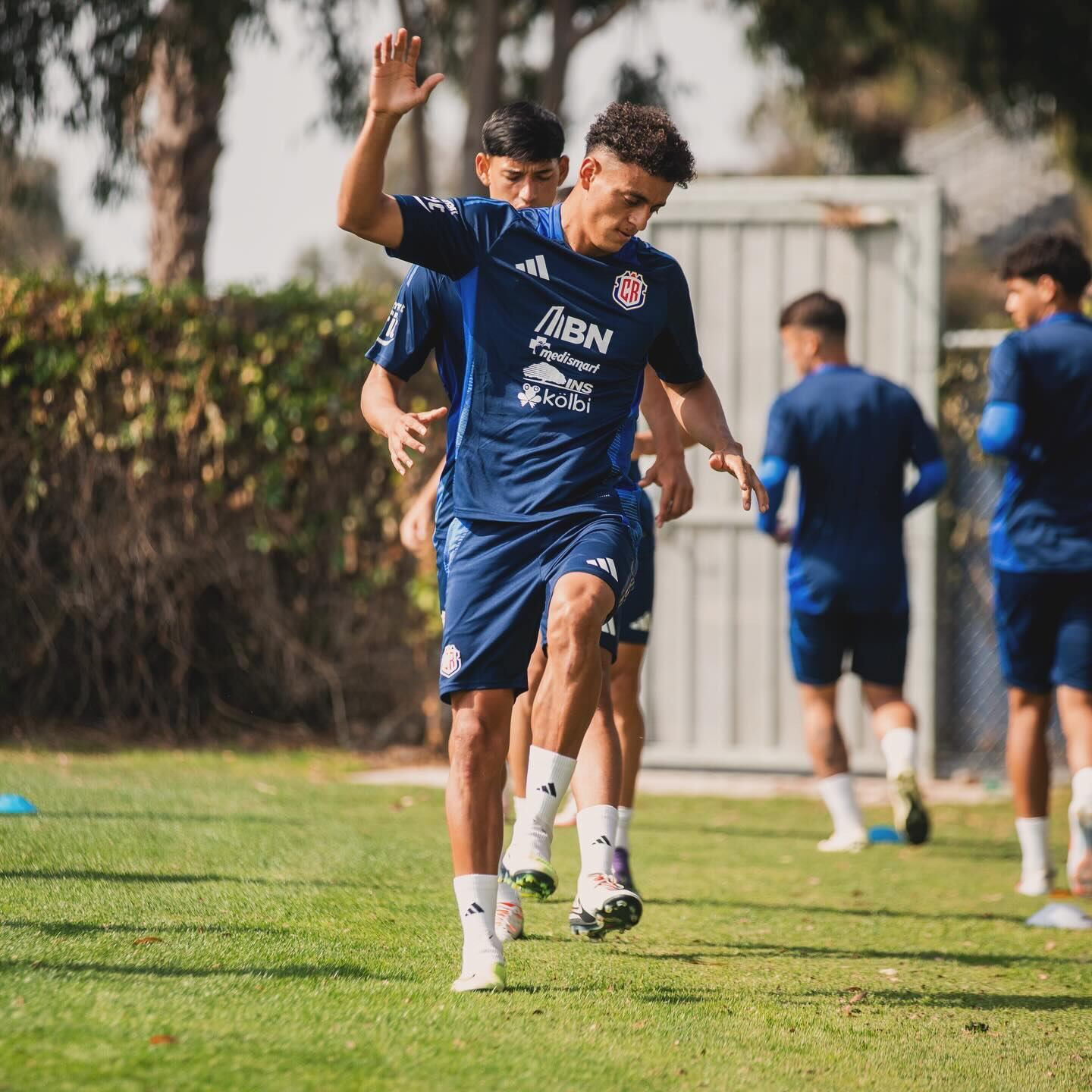Yeison Molina a punta de esfuerzo de ha ganado un campo en la Selección de Costa Rica. Foto: Fedefútbol.
