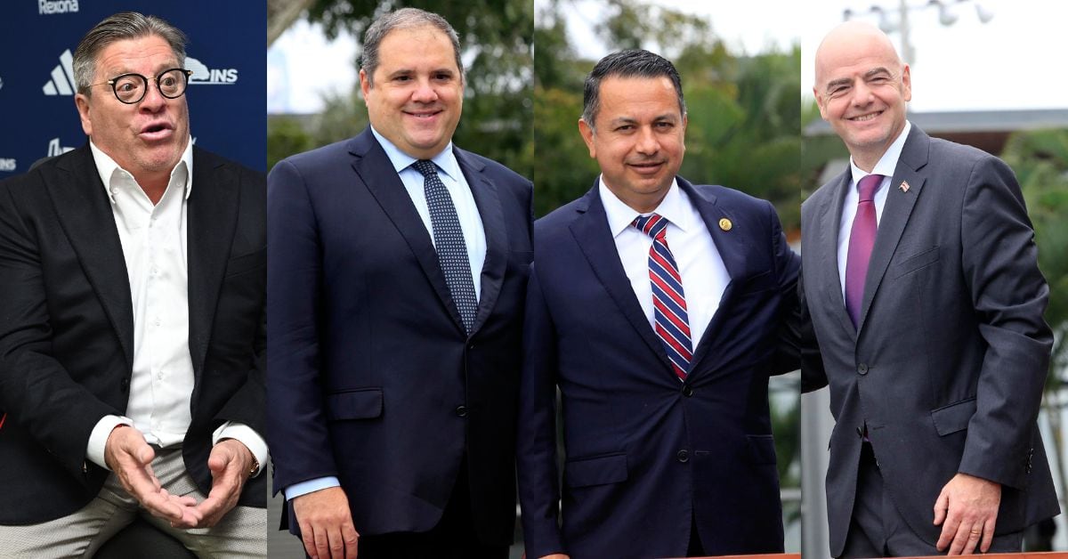 Miguel Herrera, Víctor Montagliani, Rodolfo Villalobos y Gianni Infantino han hablando sobre el Mundial de Clubes.