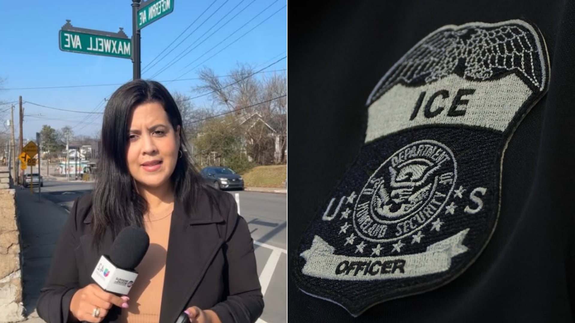 ICE detuvo a la periodista colombiana Estefany Rodríguez, reportera de Univision en Nashville. El caso se relaciona con su proceso migratorio.