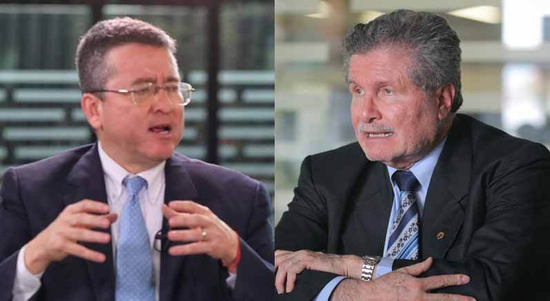 El diputado Pedro Muñoz, del PUSC, y el presidente de la Corte Suprema, Fernando Cruz, sostienen una polémica por señalamientos que hizo el legislador de supuesta injerencia indebida de magistrados en casos por resolver.