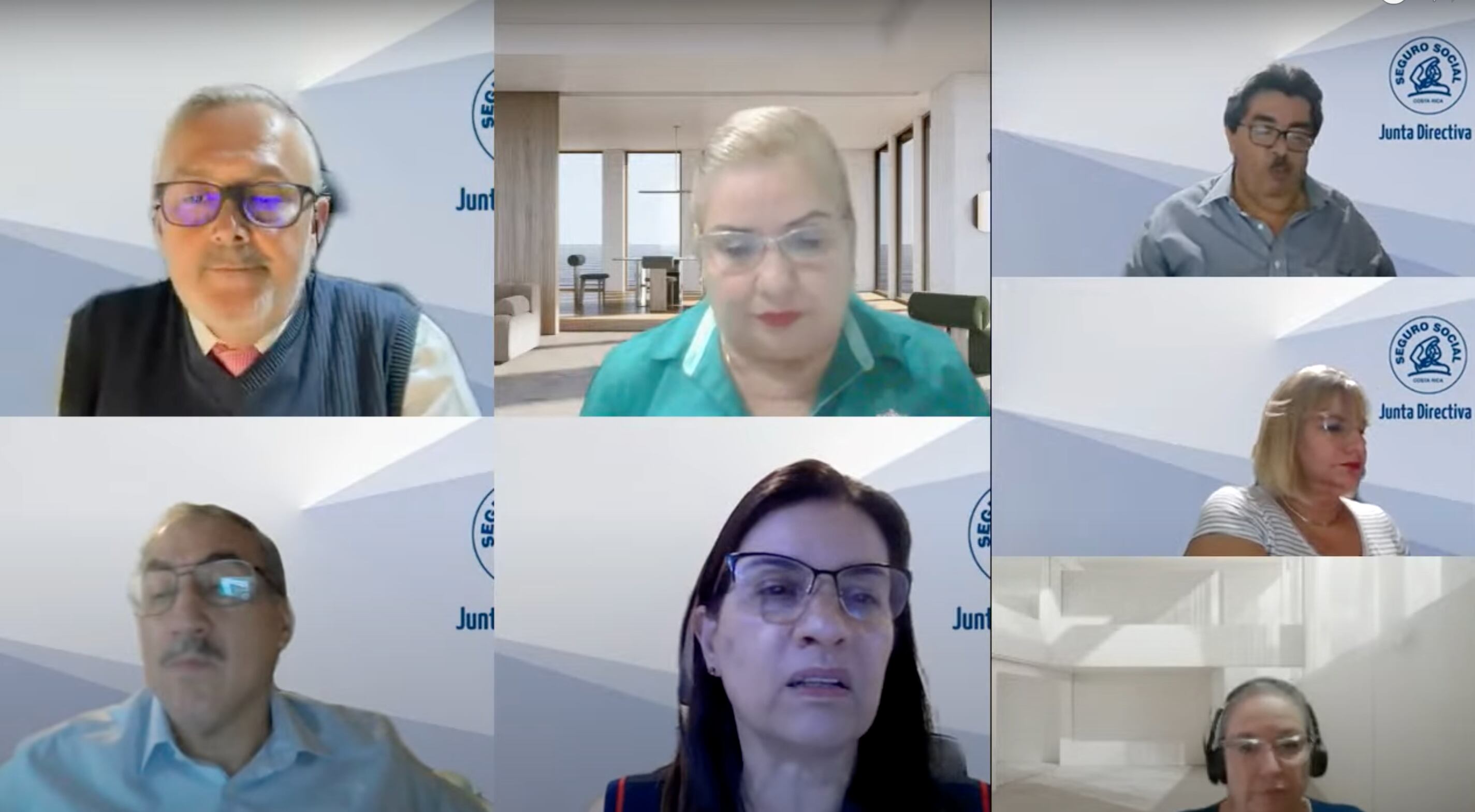 Criterio actuarial sobre el aumento del 10,16% ya fue entregado a la Junta Directiva de la CCSS, que aún no lo ha discutido. Foto: Captura de pantalla CCSS