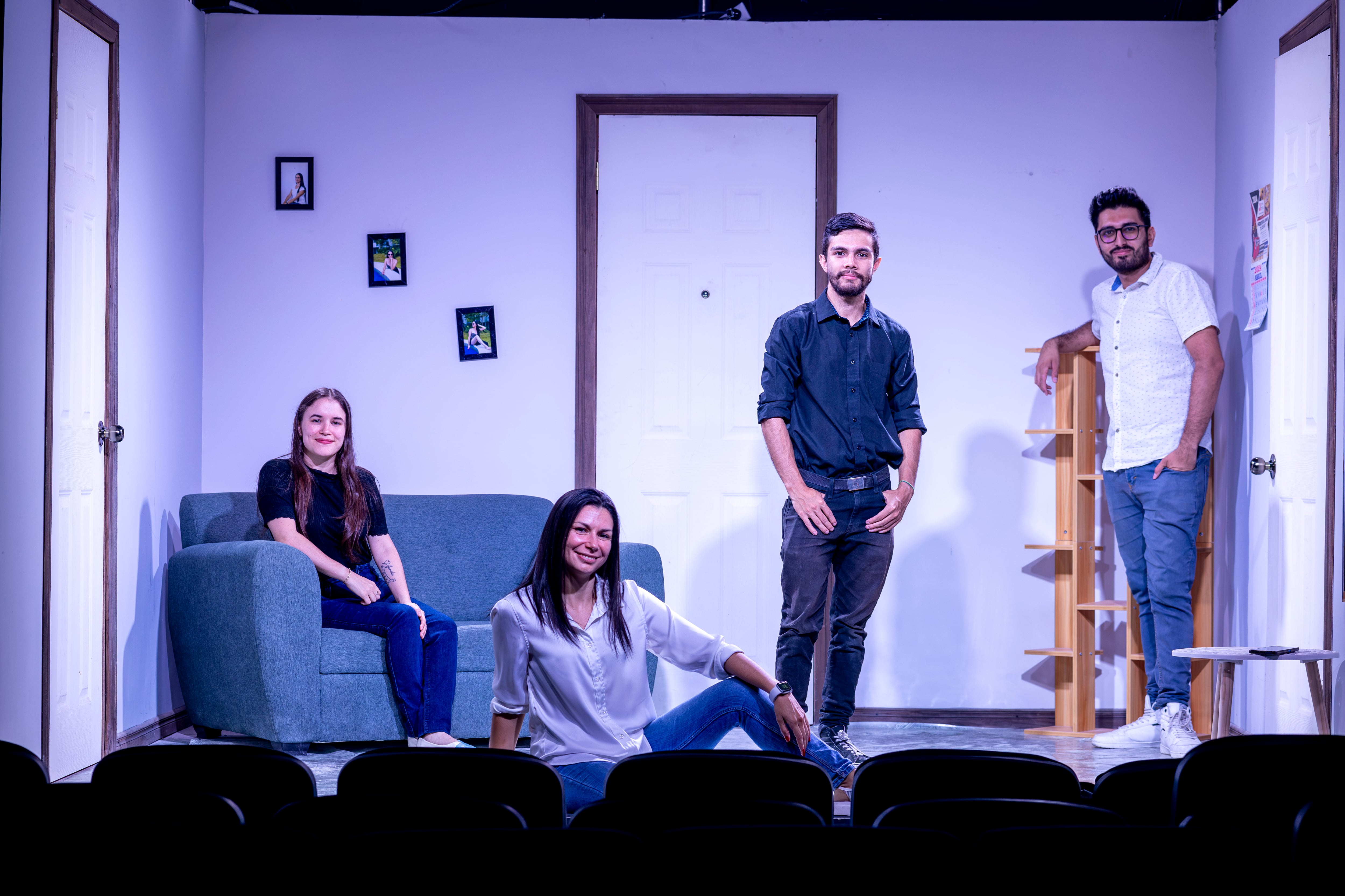 02/05/2024, San José, apertura del teatro Hamartia en el centro de San José.