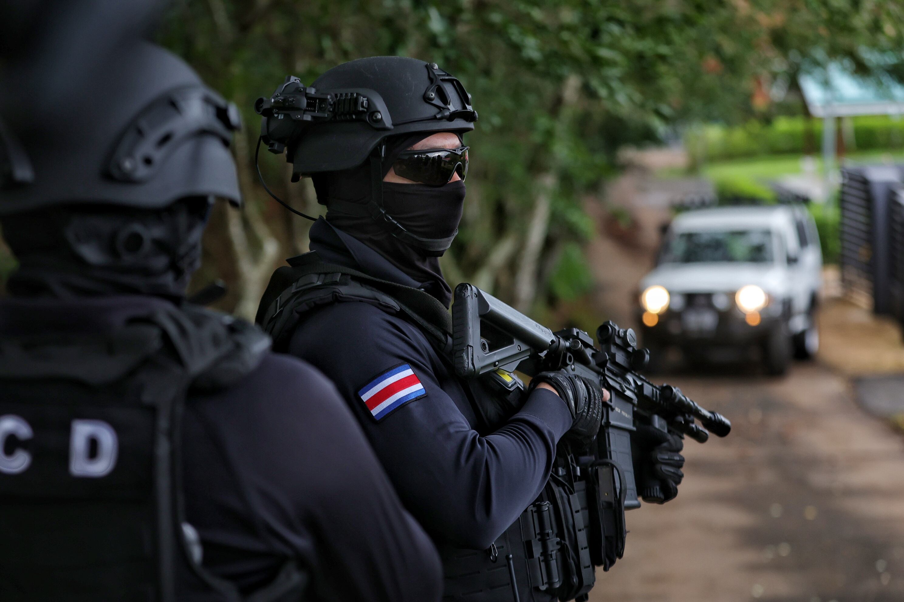 Operativo en San Ramón Alajuela por el caso Purga y envíos de droga a Europa / Foto John Durán