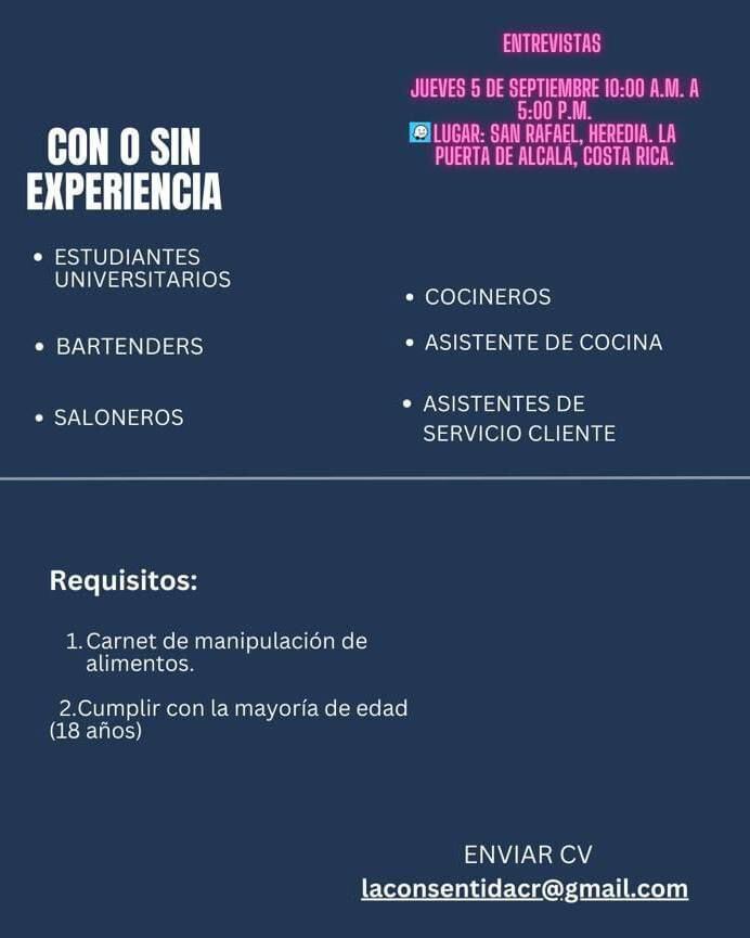empleo Costa Rica