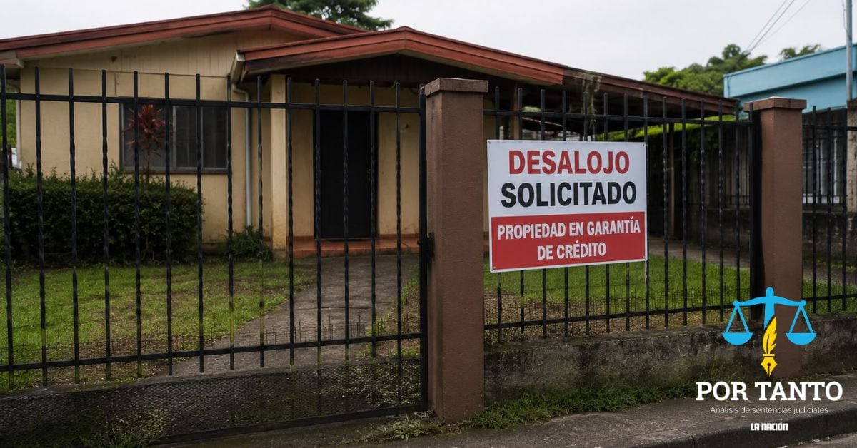en la imagen generada con IA una vivienda
