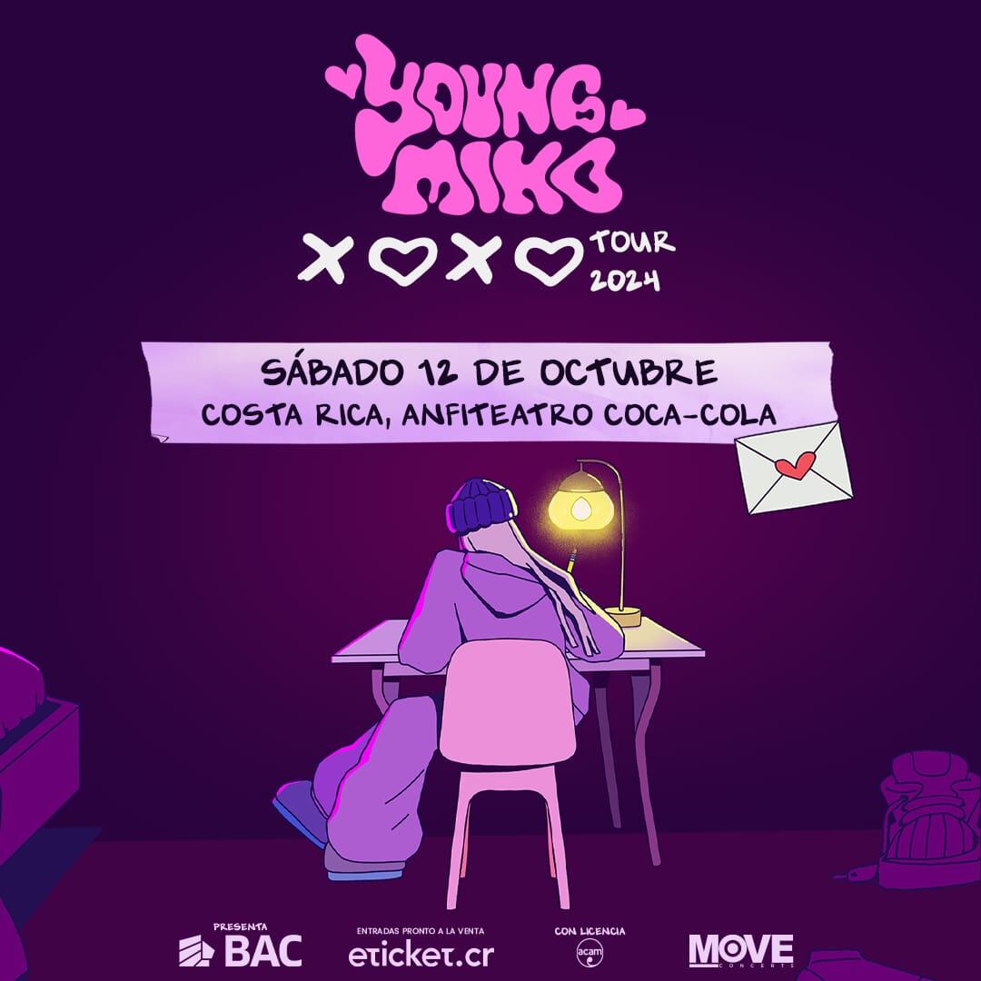 La puertorriqueña Young Miko dará su tercer concierto en Costa Rica. La cita es en Parque Viva.