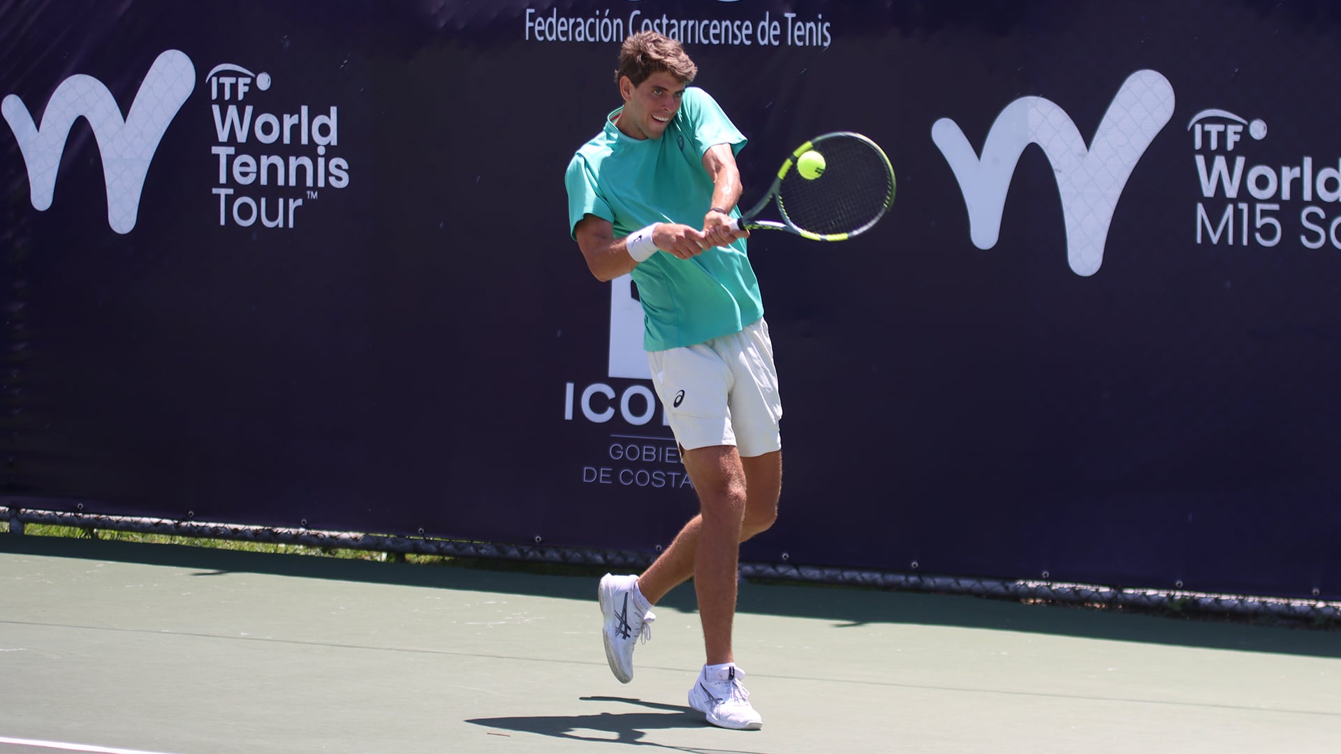Blaise Bicknell
Ganador Torneo de tenis M15 San José.
Realizado en La Sabana, San José.
28 de febrero del 2026
Cortesía: Alexander Loría