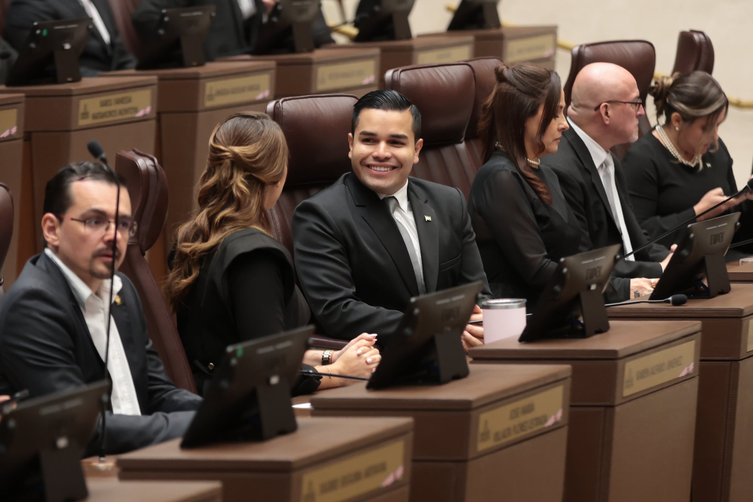 Fotos de elección y juramentación del directorio legislativo / Foto John Durán