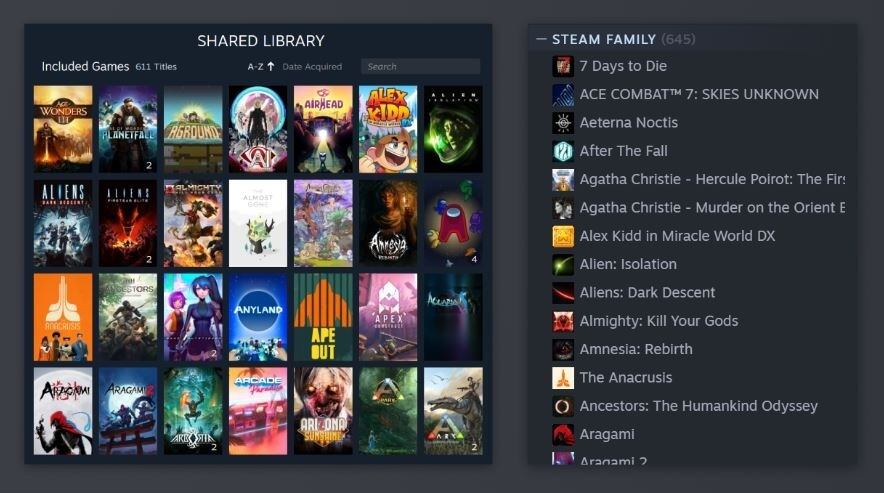 Steam Families ahora está disponible con control parental y la posibilidad de compartir videojuegos entre seis usuarios de una misma familia.