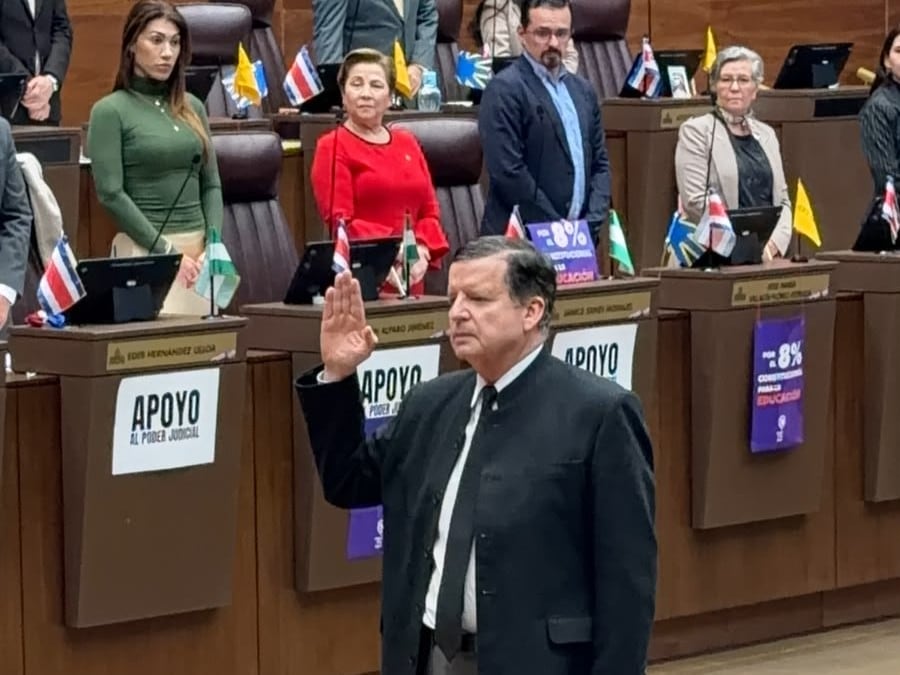 Jorge Araya Juramentación Sala Constitucional