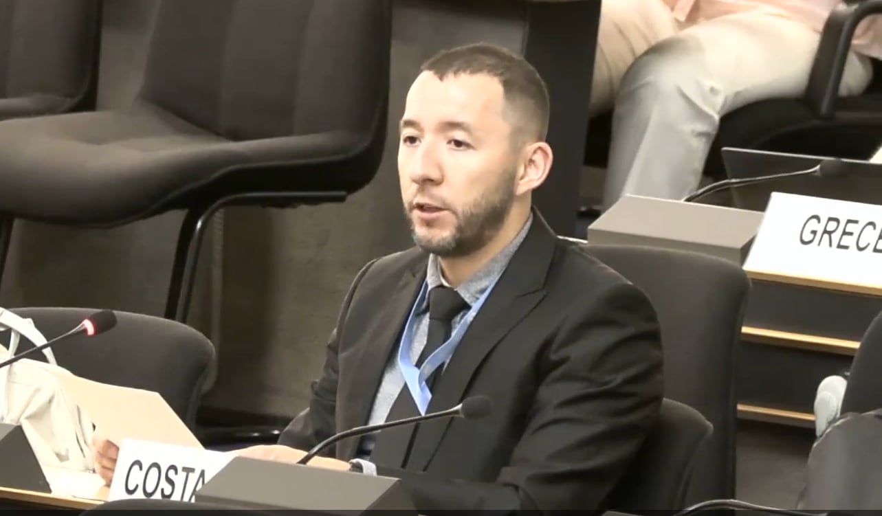 Gustavo Corella, consejero de la delegación costarricense ante la ONU en Ginebra, explicó el rechazo de Costa Rica a los términos "violencia reproductiva" y "masculinidad patriarcal".