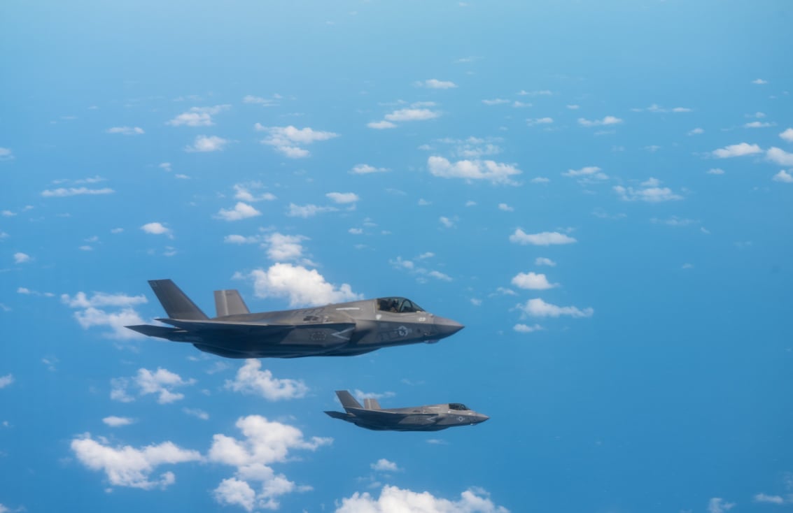 Aeronaves del Comando Sur de Estados Unidos participaron en un sobrevuelo cerca de la costa venezolana.