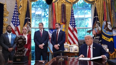 Departamento del Tesoro considera lanzar moneda con rostro de Trump para 250.º aniversario de Estados Unidos