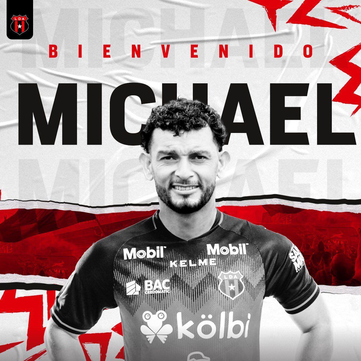 El volante Michael Barrantes es el nuevo jugador de Alajuelense. Prensa LDA.