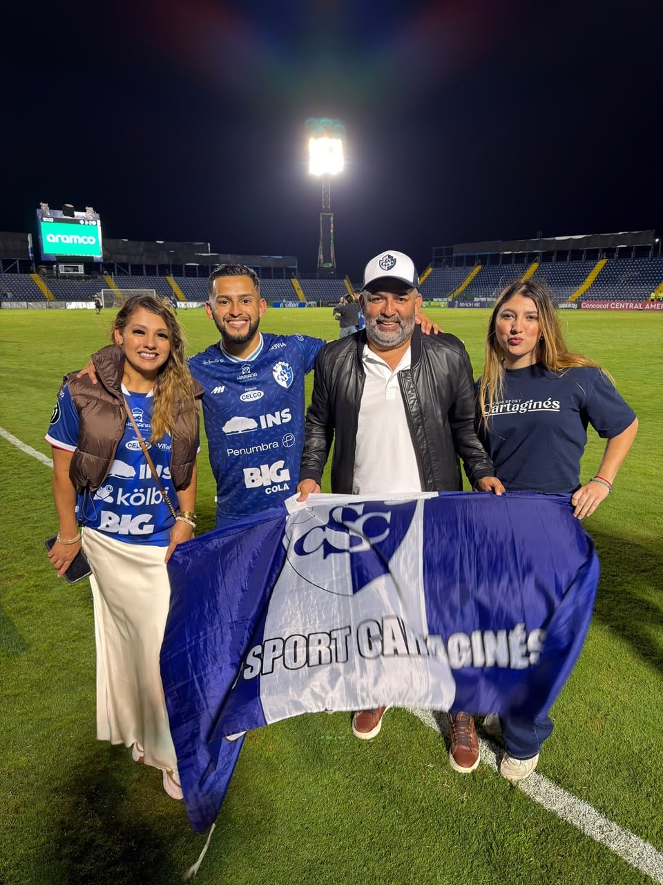 La familia es un gran apoyo para Castro.