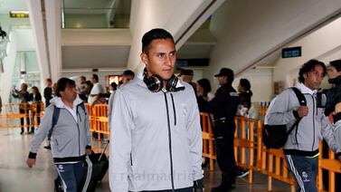 Keylor Navas y el Real Madrid llegan a Bilbao por un récord histórico