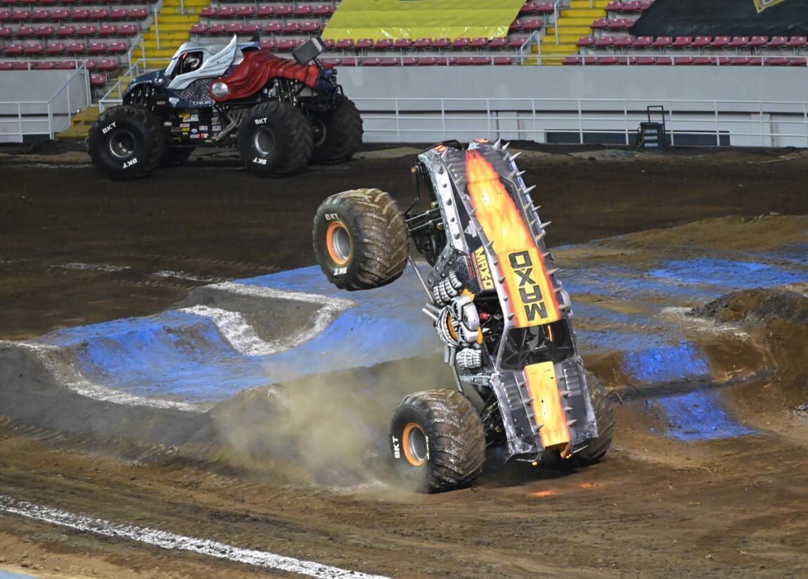 15/03/2024, San José, Tibas, Estadio Ricardo Saprissa, evento del Monster Jam 2024.