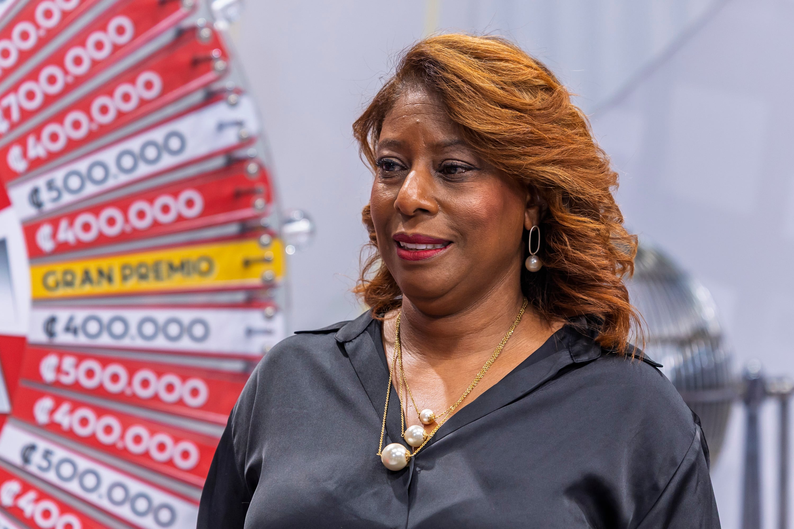 TRABAJO EXCLUSIVO DE BRANDVOICE.
12/05/2025, San José, Auditorio de la Junta de Protección Social, conferencia de prensa para presentar el sorteo de chances del Zodiaco. En la fotografía Esmeralda Britton presidenta de la JPS.