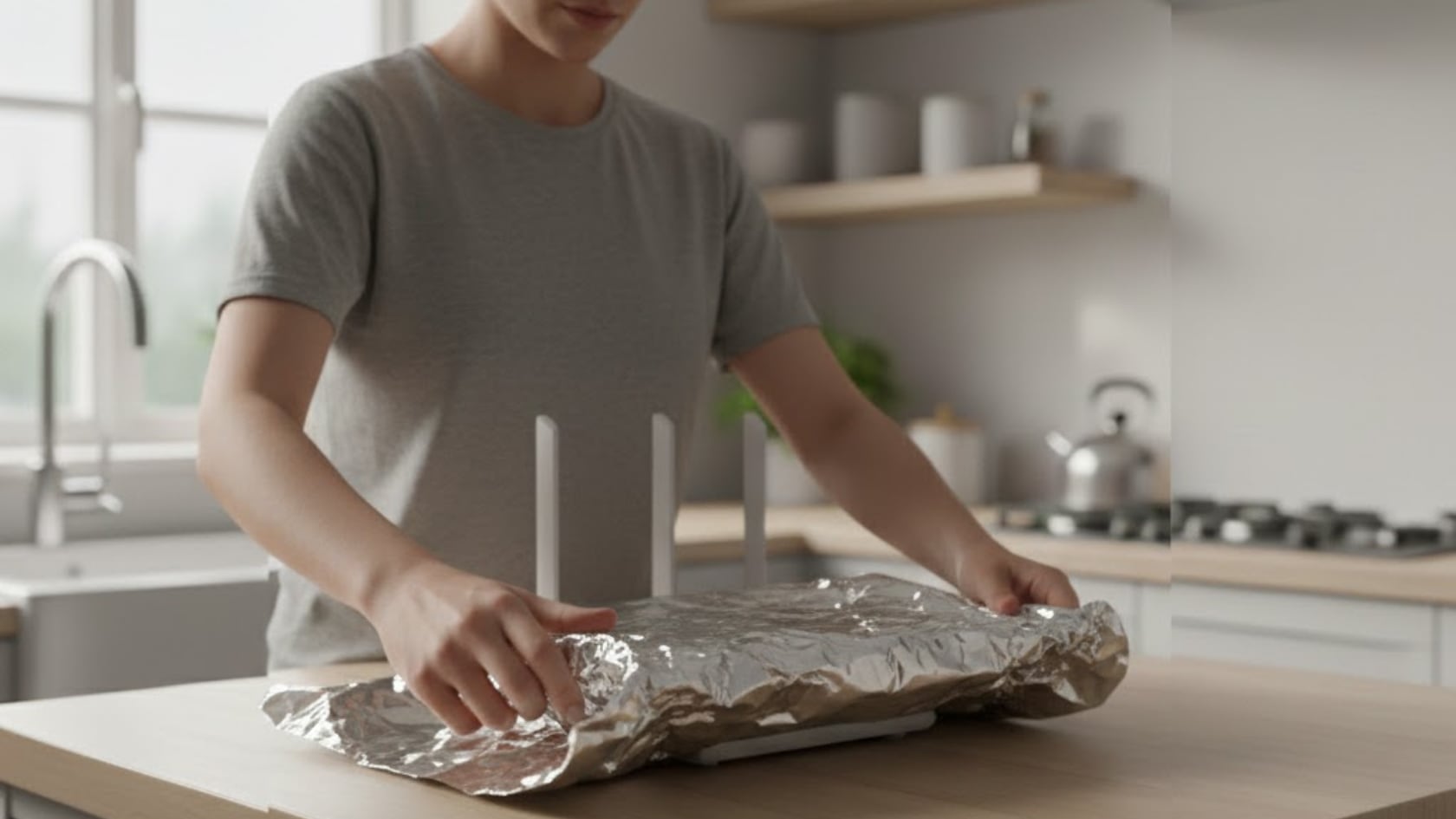 Un método casero con papel aluminio ayuda a optimizar la señal Wi-Fi, mejora la cobertura en la vivienda y aporta mayor protección a la red.