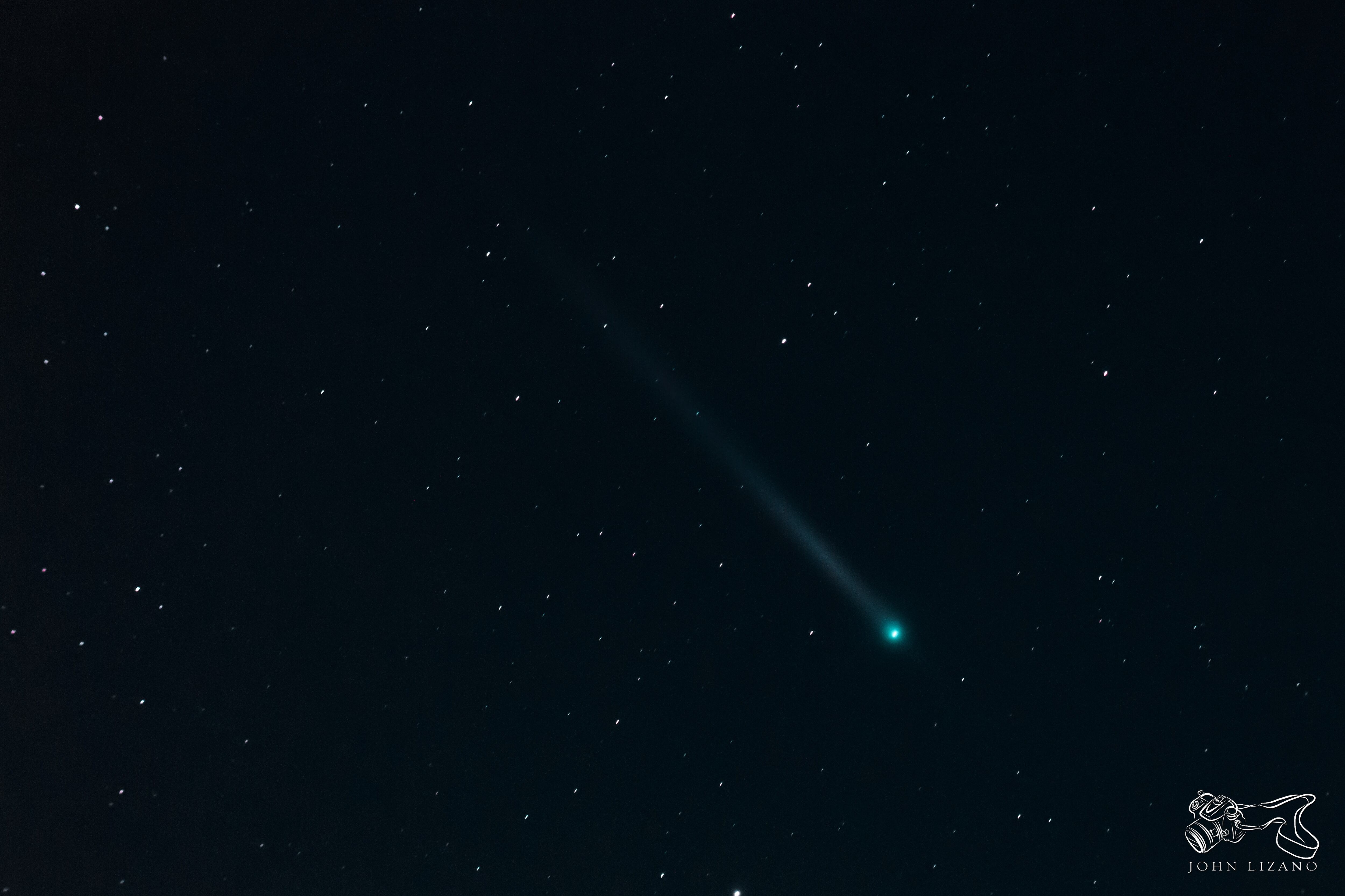 Imágenes del cometa Lemmon (C/2025 A6) captadas por el astrofotógrafo costarricense John Lizano entre las madrugadas del 6 y 15 de octubre anteriores desde Grecia (Alajuela). Fotografía: