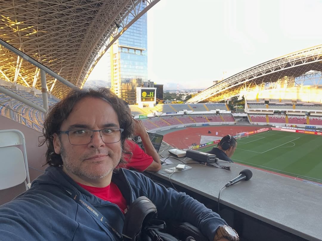 Eduardo Baldares no se guardó nada luego del partido entre Costa Rica y Honduras.