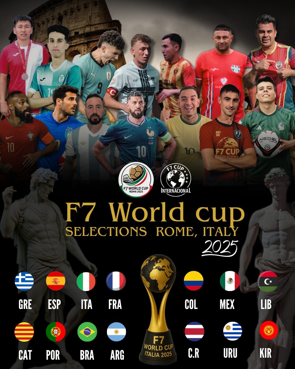 Carlos el Zorro Hernández era parte de un grupo de 25 personas que iban a participar en un torno de fútbol 7 en Roma, Italia, pero denunciaron que fueron víctimas de una estafa.