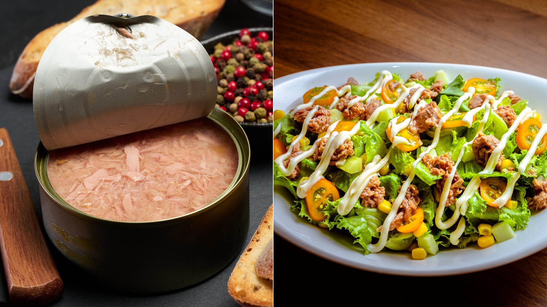 La ensalada de atún mediterránea ofrece una alternativa saludable, rápida y sin mayonesa para las comidas de Cuaresma.