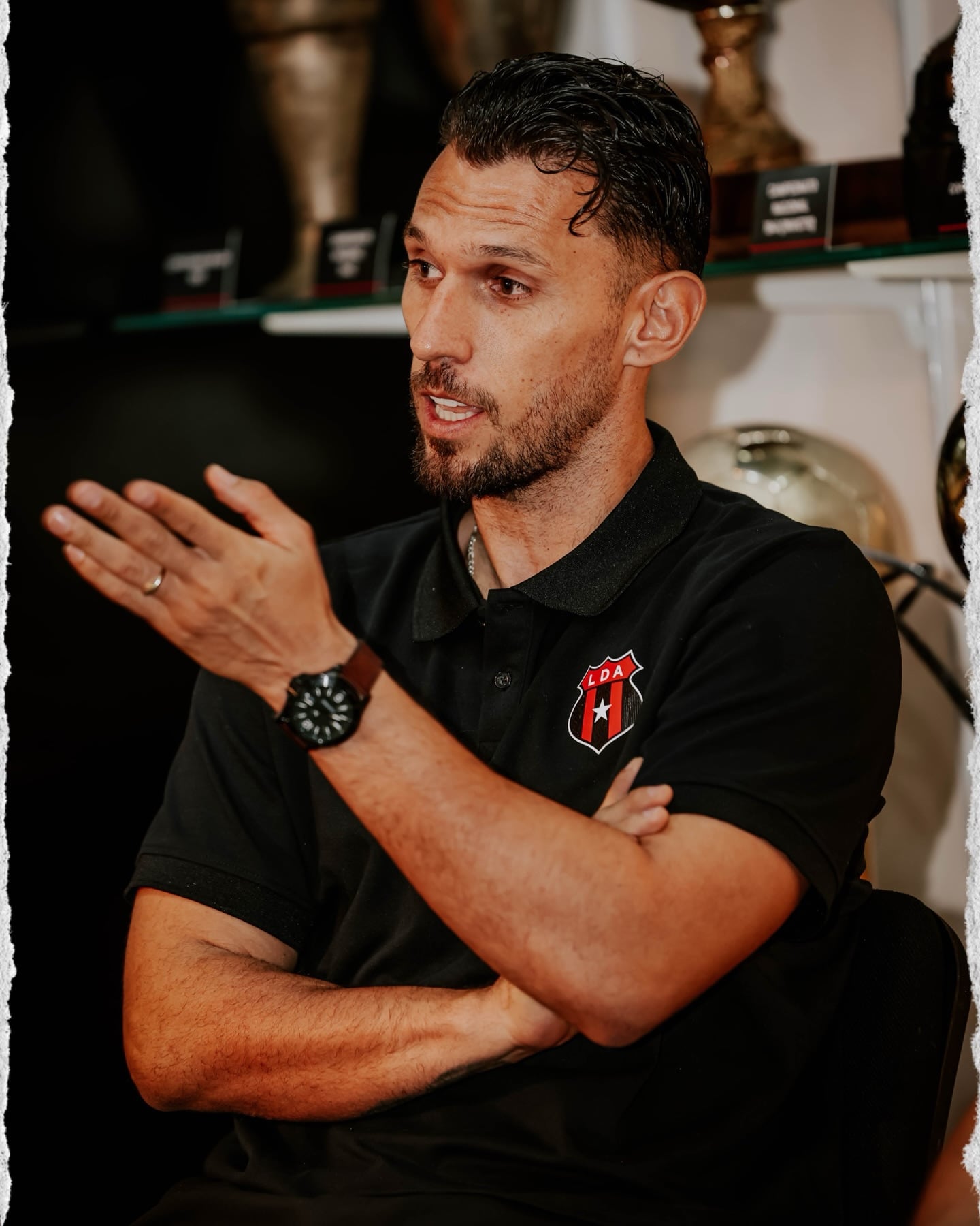 Washington Ortega dejó ver su lado más humano en 'Relatos del Morera'.