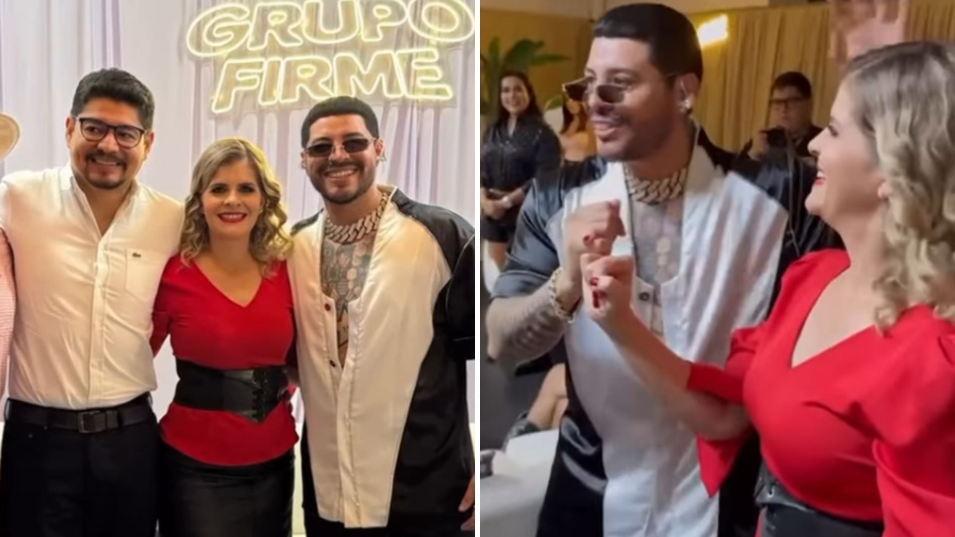 Laura Fernández y Eduin Caz