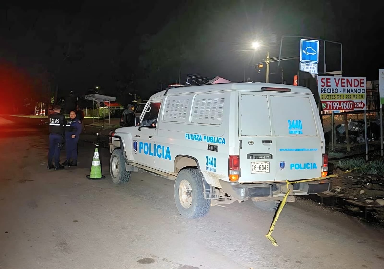 Un adulto mayor de 80 años falleció tras ser atropellado por una patrulla de la Fuerza Pública, en Los Chiles de Alajuela.