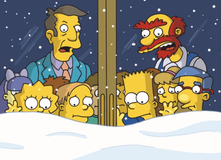 Episodio ‘Skinner cubierto por la nieve’ de 'Los Simpson'.