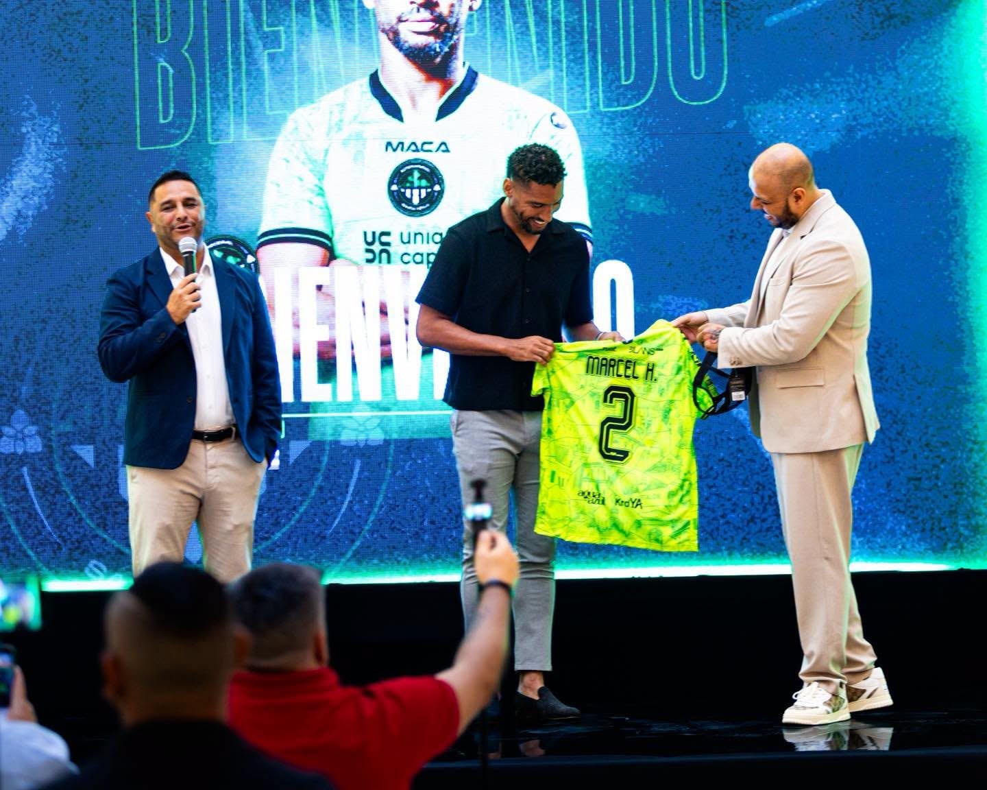 Marcel Hernández ya fue presentado de manera oficial por el Inter Santa Tecla de El Salvador.