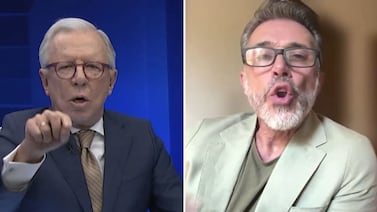 Histórico experiodista de Televisa explotó contra famoso actor: vea el tenso momento al aire