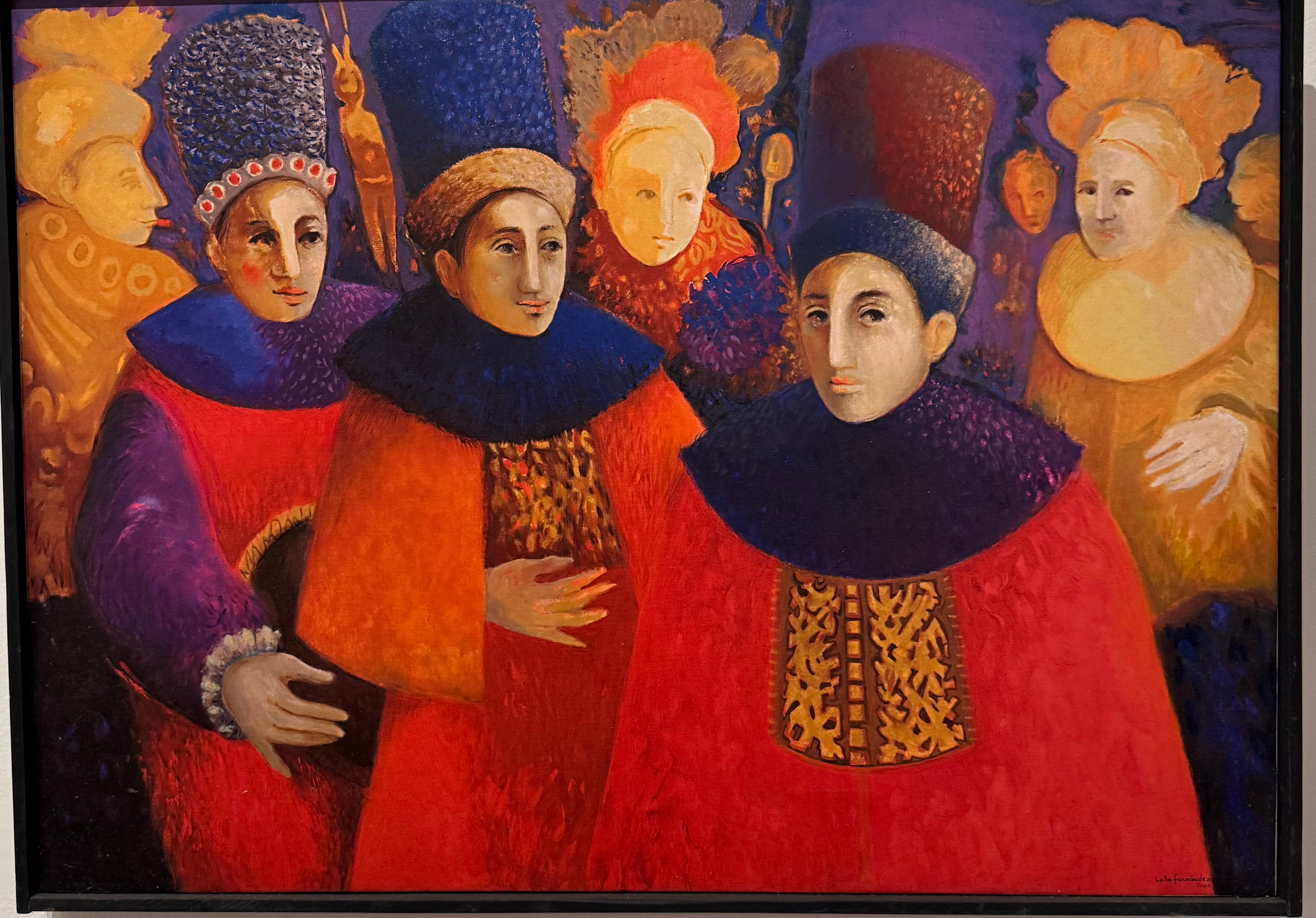 Fernández produjo obras que desafiaban la enseñanza académica.